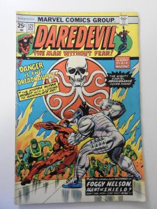 Daredevil #121 (1975) GD/VG Condition centerfold detached top staple