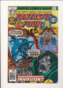 Marvel-LOT OF 3-FANTASTIC FOUR COMICS #197,198,&201 VG/FINE (SIC186)