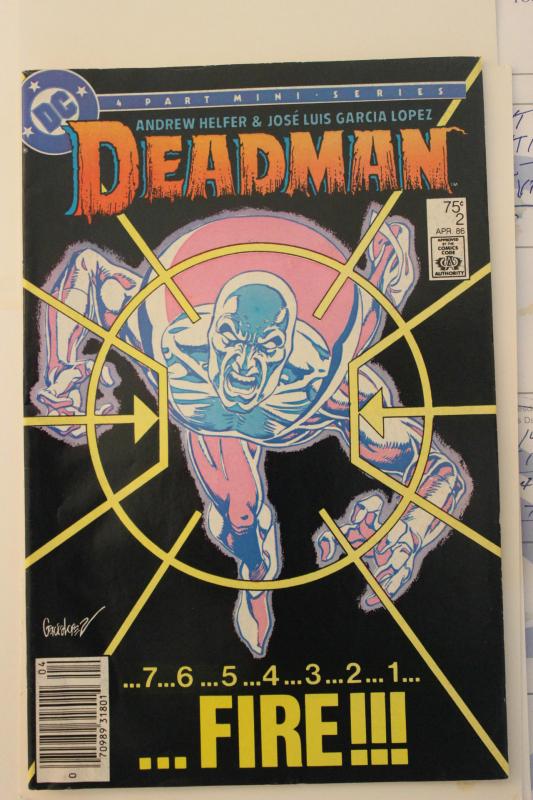Deadman 2 (1986) Mini Series 8-5-vf