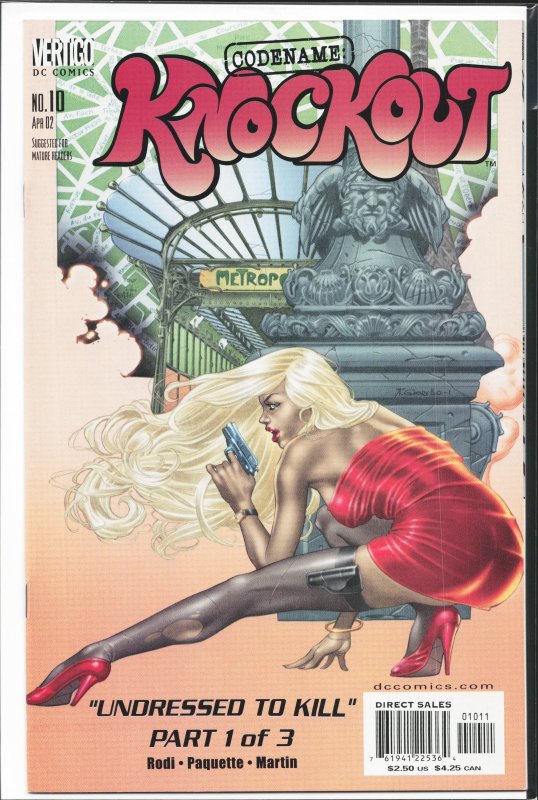 Codename: Knockout #10 (2002) Angela St. Grace