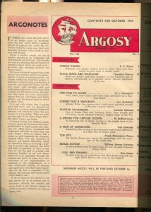 Argosy 10/1943-Popular-Rafael DeSoto cover-pulp thrills-D.L. Champion-T.T. Fl...