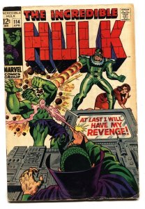 Incredible Hulk #114 1969- Marvel Comics- Herb Trimpe-comic book