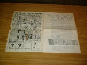 Yarrowstalks #3 underground comix newspaper - all robert crumb mr. natural 1967