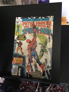 The Spectacular Spider-Man #5  (1977) High-grade vulture key! VF+ Wow!