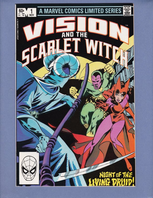 Vision and the Scarlet Witch #1 VF/NM Marvel 1982