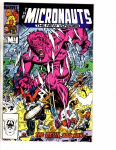 Lot Of 10 Micronauts Marvel Comic Books # 1 2 3 4 5 13 14 15 16 17 GM8