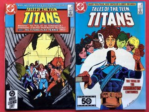 Tales of the New Teen Titans #41-43,45-51,53,54,64,78,79 + Annual #3 No #44