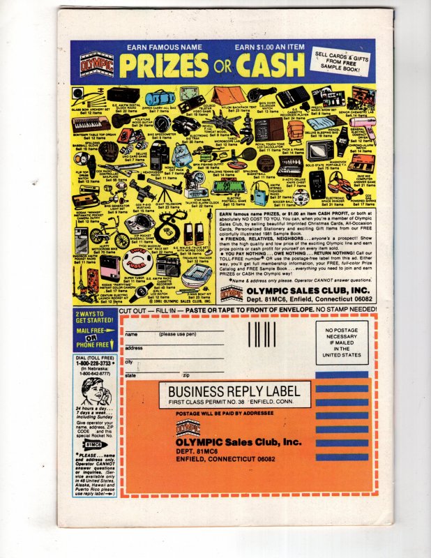 King Conan #7 (VF-/VF) 1981  MARVEL Sword & Sorcery / ID#983