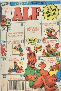 Alf TV Show #9 Marvel Comics Newsstand November Nov 1988 (VF)