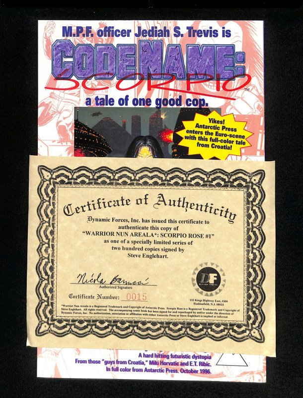 Warrior Nun Areala: Scorpio Rose #1