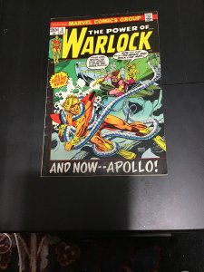 Warlock #3 (1972) 3rd Solo Adam Warlock key! Gil Kane Art! VF Wow!