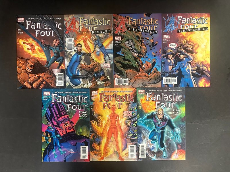 Fantastic Four (1998) #500-522 VF/NM Lot of 23
