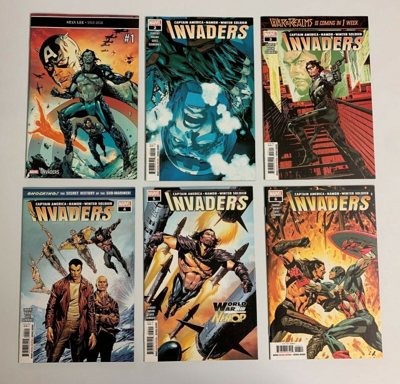 Invaders 1-12 Set Marvel 2018 1 2 3 4 5 6 7 8 9 10 11 12 Chip Zdarsky 9.0