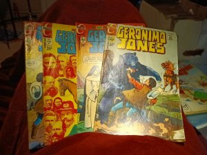 Geronimo Jones 2 4 6 8 Bronze Age Charlton Comics Lot Run Set Early African Hero