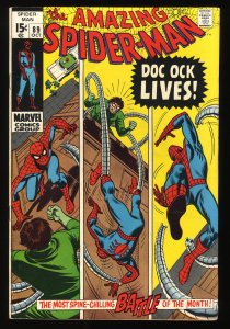 Amazing Spider-Man #89 Doctor Octopus Appearance!