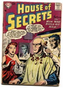 HOUSE OF SECRETS #5-DC 1957-Shaved head cover-comic book