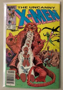 Uncanny X-Men #187 Newsstand Marvel 1st Series (8.0 VF) (1984)