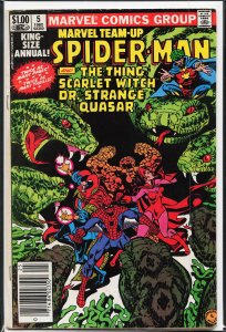 Marvel Team-Up Annual #5 (1982) Scarlet Witch