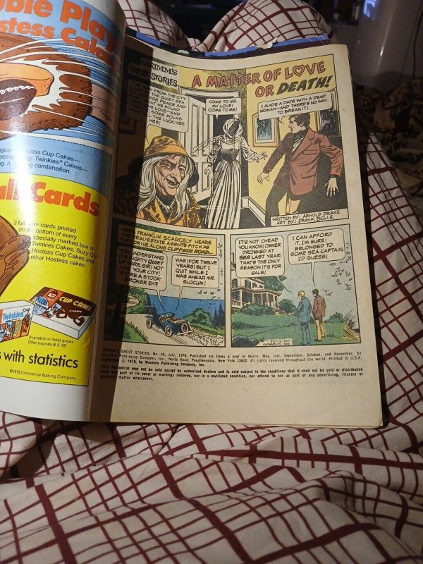 Grimm's Ghost Stories 34 45 47 52 58 Bronze Age Horror Lot Run Set Collection