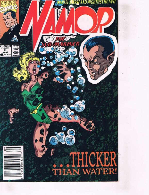 Lot Of 2 Marvel Comic Books Namor #6 and Punisher Armory #2  ON4