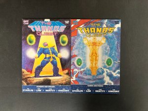 The Thanos Quest (1990) #1-2 NM Complete Set