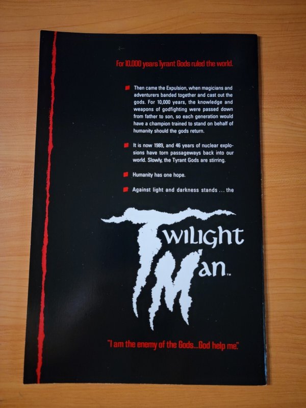 Twilight Man #1 ~ NEAR MINT NM ~ 1989 First Comics