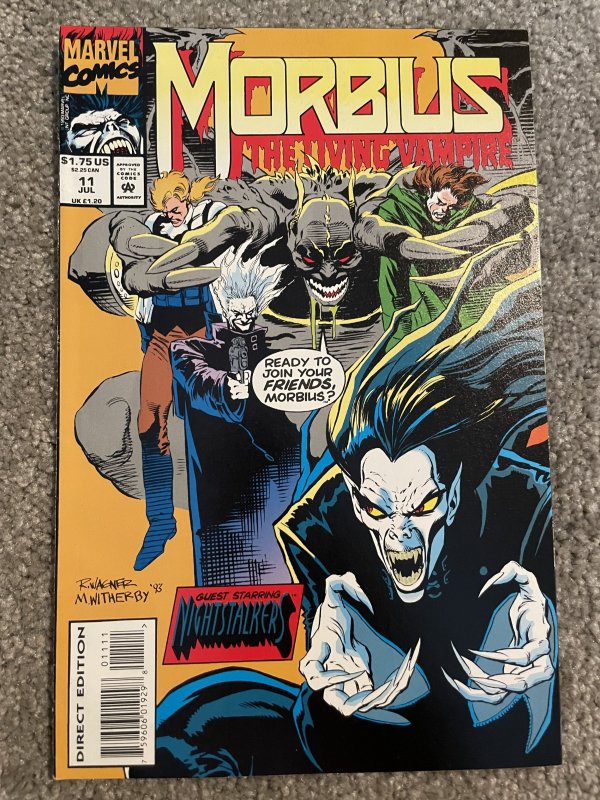 Morbius: The Living Vampire #11 (1993)