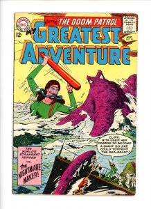 My Greatest Adventure #81  1963  VG/F  2nd Appearance of Doom Patrol!