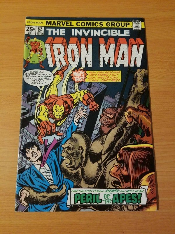 The Invincible Iron Man #82 ~ FINE - VERY FINE VF ~ (1976, Marvel Comics)