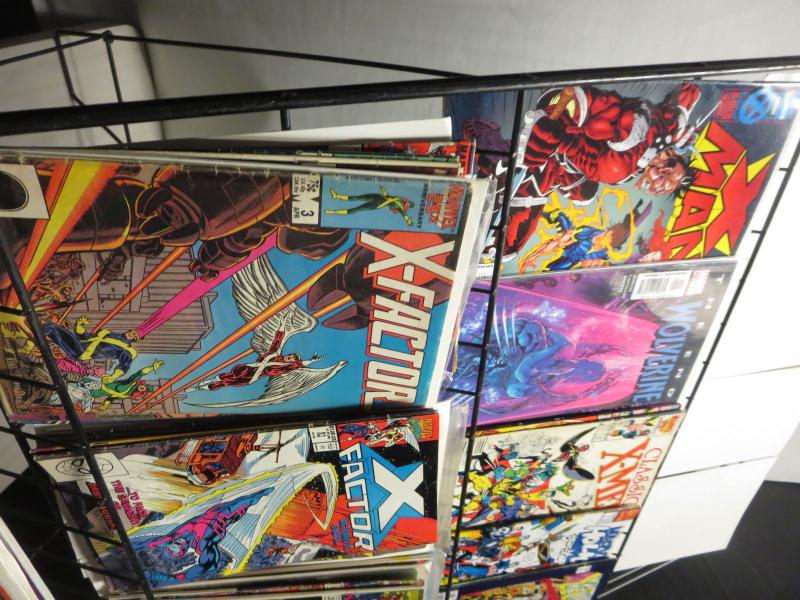 Kochcomics X-MEN Spinoff Titles Lot of 160 WYSIWYG New Mutants etc 1980s-00s SWB 