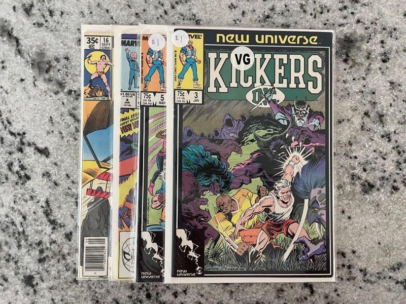 4 Marvel Comics Kickers Inc. 3 5 + X-Terminators 4 Tarzan 16 NM 1st Prnt 79 J807