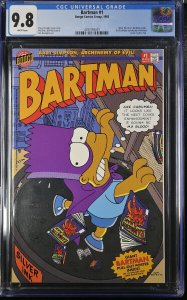 Bartman #1 CGC 9.8-1993-Simpsons--comic book-4393769001