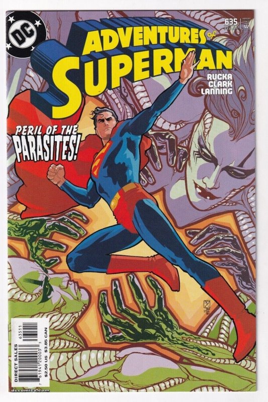 Adventures Of Superman #635 February 2005 Greg Rucka Matthew Clark Lanning