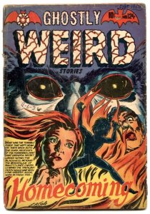 Ghostly Weird Stories #124-LAST ISSUE- LB Cole- missing centerfold