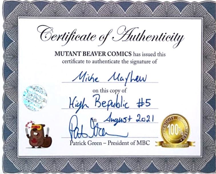 STAR WARS THE HIGH REPUBLIC #5 MIKE MAYHEW TRADE/VIRGIN VARIANT SET SIGNED W/COA