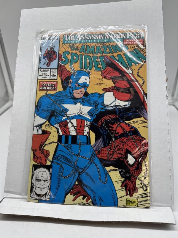 The Amazing Spider-Man #323 (Marvel Comics 1989) Todd McFarlane Near Mint
