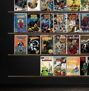 Huge Lot 150+ Comics with Spider-Man, Whisper, Elementals, Fish Police & More!