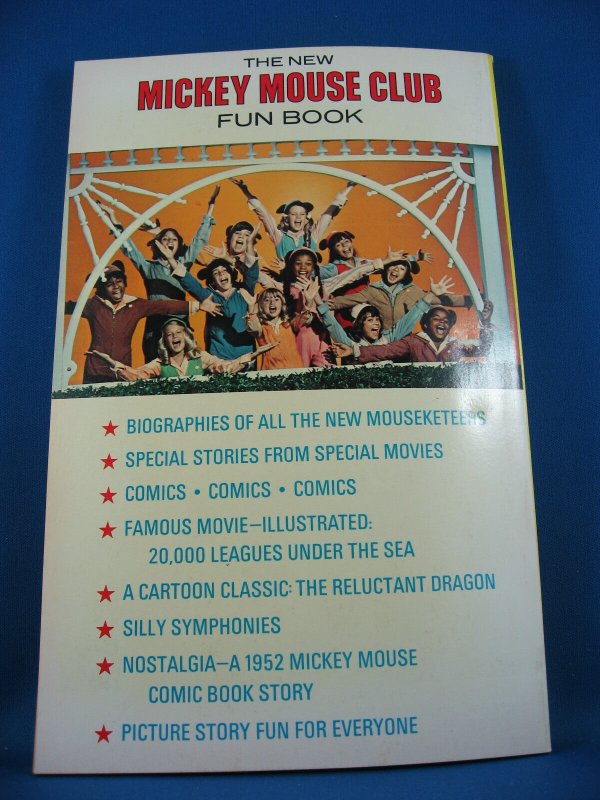 MICKEY MOUSE CLUB FUN BOOK 1 File Copy 1977 NICE