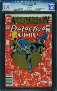 Detective Comics #526 (1983) CGC 9.4 NM