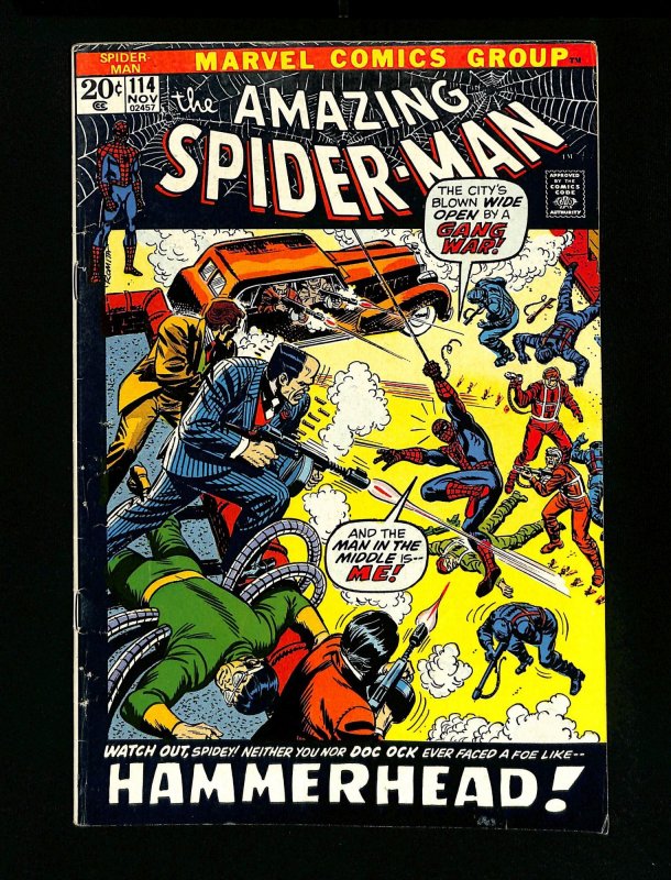 Amazing Spider-Man #114 Hammerhead Appearance!