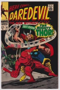 Daredevil #30 (1967) Thor appearance!