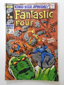 Fantastic Four Annual #6  (1968) 1st Anihilis! Fair Condition Cvr Loose Moisture