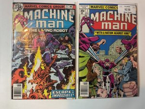 4 Comic Books Marvel Comics Machine Man #7 8 9 10 Alpha Flight 53 SM8