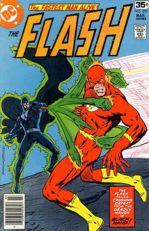 Flash, The (1st Series) #259 FN ; DC | March 1978 Black Hand