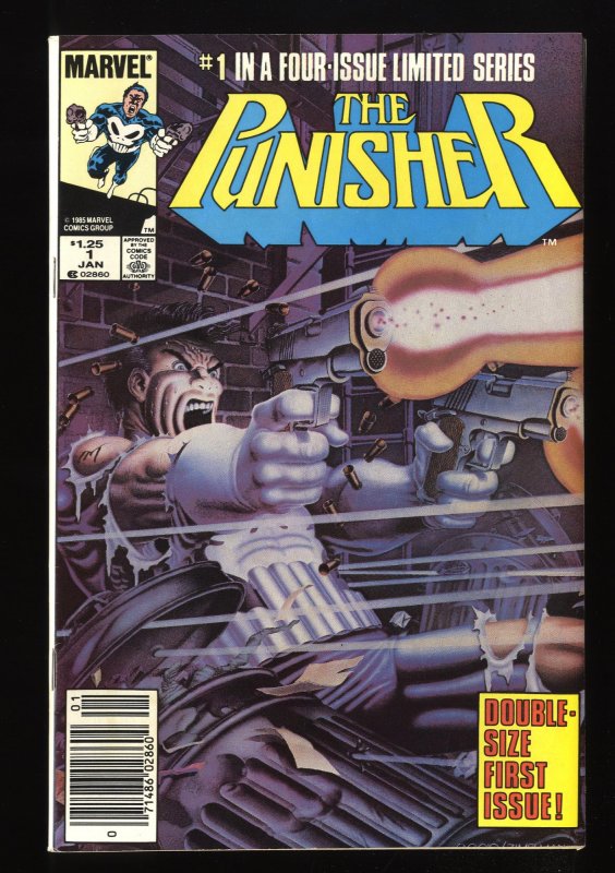 Punisher (1986) #1 VF+ 8.5