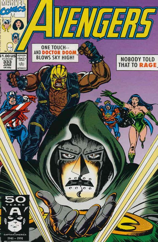 Avengers, The #333 VF ; Marvel | Doctor Doom