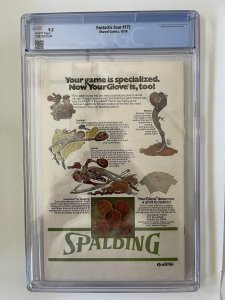 Fantastic Four 175 CGC 9.2 - Galactus vs High Evolutionary  - Marvel (1976)