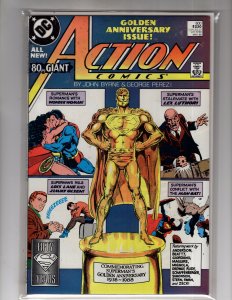 Action Comics #600 (1988) 80 PG GIANT ~ Anniversary Issue ~ John Byrne / ID#HCA