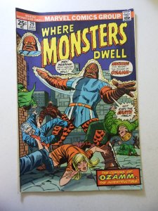 Where Monsters Dwell #29 (1974) FN Condition