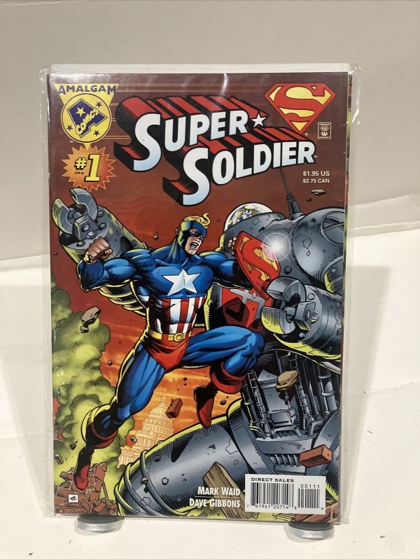 Super Soldier #1 Superman - Captain America - Amalgam